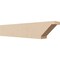 Ekena Millwork 4in. W x 6in. H x 32in. L Burlington Woodgrain TimberThane Rafter Tail, Primed Tan RFTUR04X06X32BURRCPR - alternate 1
